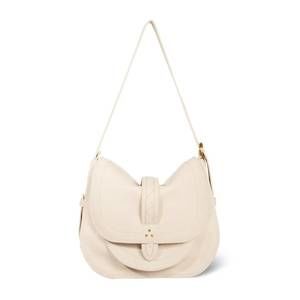 NEW JEROME DREYFUSS women's mario messenger bag in ecru